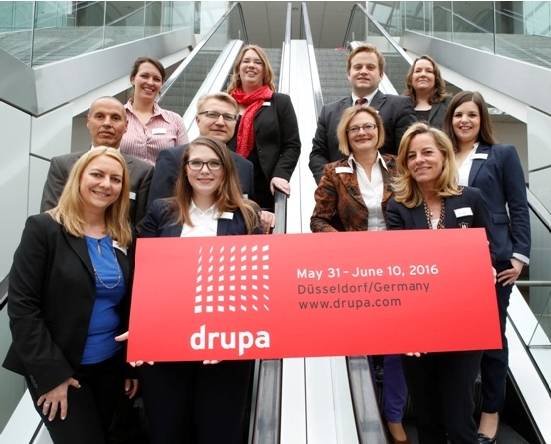 2016 Выставка печати Drupa в Германии